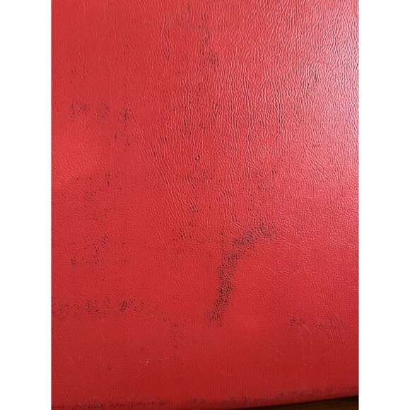 Samsonite Vintage 1960s Red Hard Shell Handheld Carry-on Luggage - Picture 9 of 16